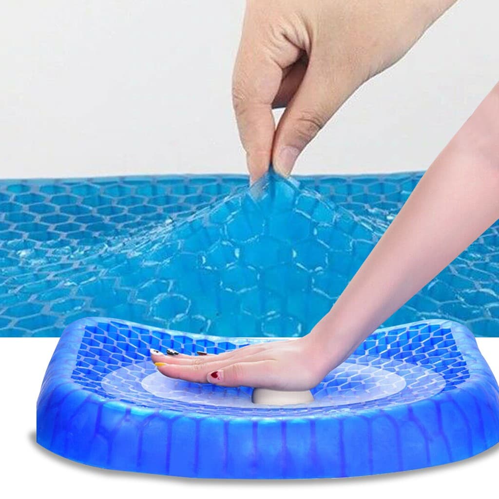 เบาะรองนั่ง เบาะนั่ง silicone gel ที่รองนั่ง แผ่นรองนั่ง รองนั่ง แก้ปวดเมื่อย เบาะนั่งสมาธิ เบาะมอเตอร์ไซด์ รูปที่ 5