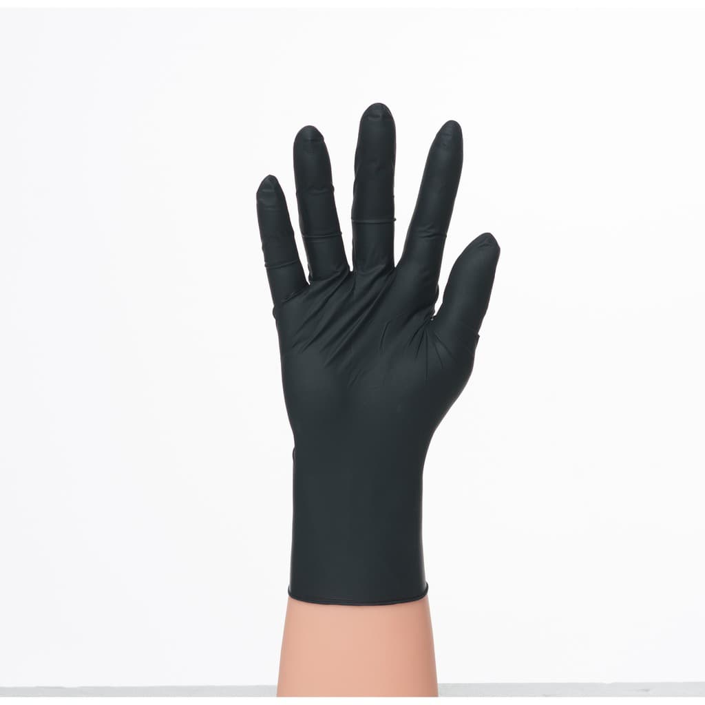 I'M GLOVE ไอแอมโกลฟส์ ถุงมือยางสีดำ กล่องสีดำ 100 ชิ้น ศรีตรัง ถุงมือไนไตร ถุงมือยางจากไทย รูปที่ 5