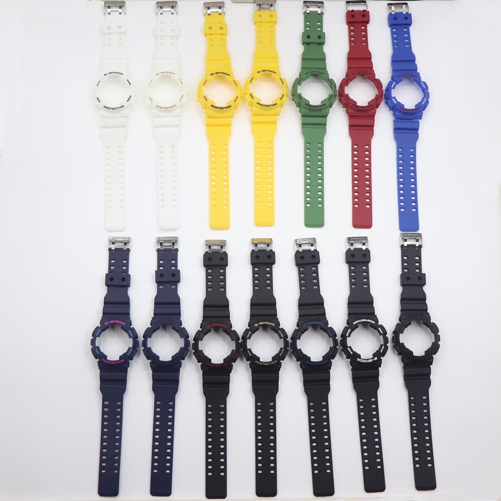 สายนาฬิกาข้อมือ กันน้ํา เนื้อแมตต์ สําหรับ Casio G-SHOCK GA-120 GA-110 GA-100 GD-100 GD-110 GD-120 GA-110GB GAX-100 รูปที่ 6