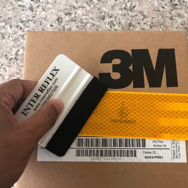 สติ๊กเกอร์สะท้อนแสง 3M ไดมอนด์เกรด รุ่นใหม่ หน้ากว้าง 53.5 มม ผ่านการตรวจ 100% รูปที่ 7