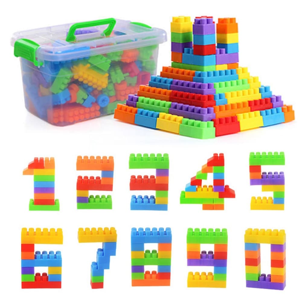 บล็อคตัวต่อ 88pcs ชิ้นพร้อมกล่องช่วยเสริมพัฒนาการสร้างความคิดของเล่นเด็ก Toys รูปที่ 1
