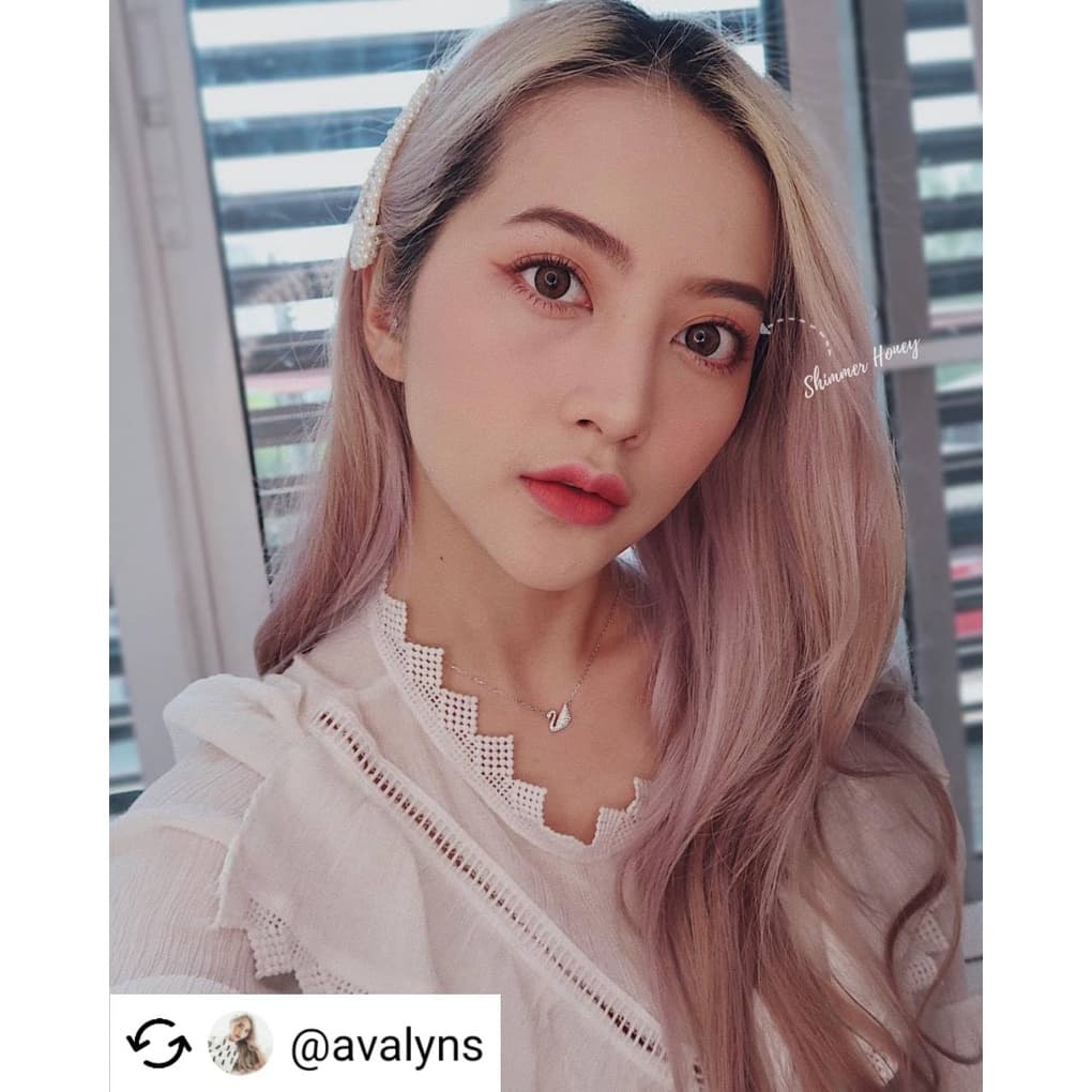คอนแทคเลนส์ Shimmer Honey สีน้ำตาลทอง สายฝอ ผิวสีน้ำผึ้งใส่สวยมาก มีส่งด่วนใน กทม. รูปที่ 7