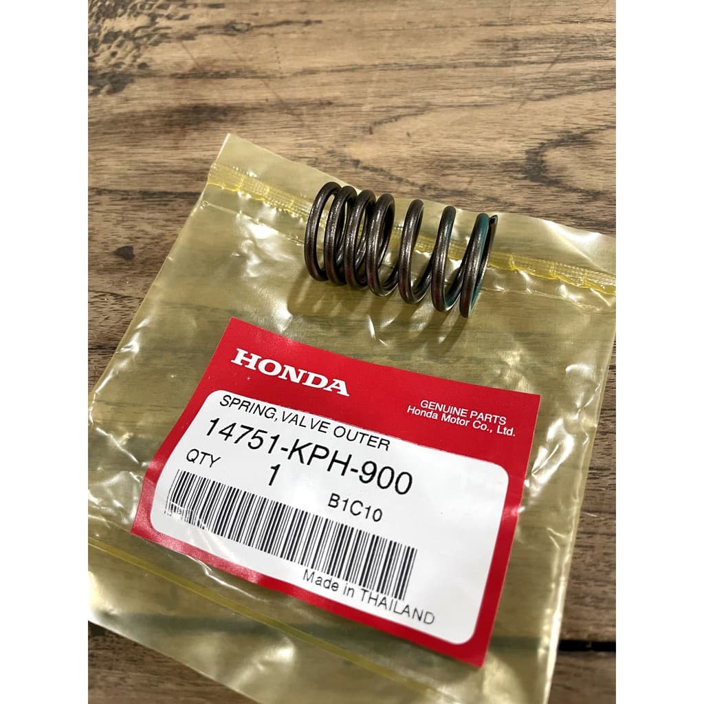 สปริงวาล์วตัวนอกแท้ฮอนด้า Honda เวฟ125 R, S, X, I รูปที่ 1