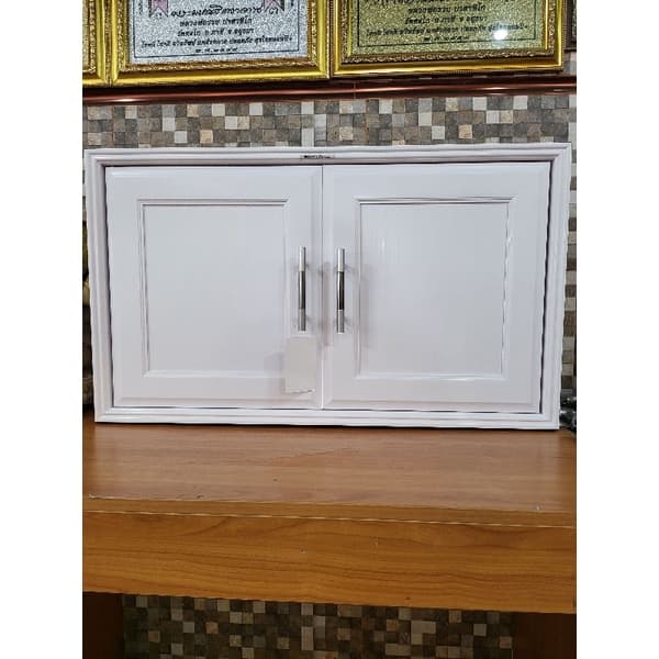 ชุดครัว​สีขาว UPVC​ บานซิงค์​ บานถังแก๊ส​ บานใต้เตา​ WT รุ่น​CB​ ​ ​ รูปที่ 7