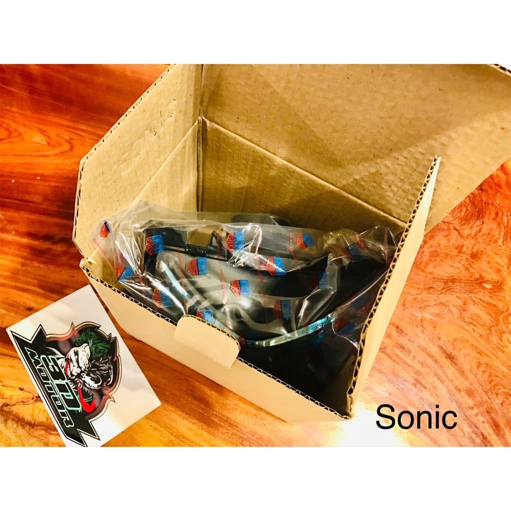 สีฟ้า ไฟหน้า SONIC รุ่นเก่า ฐานฟ้า ตาเพชร แบบแท้ รูปที่ 2