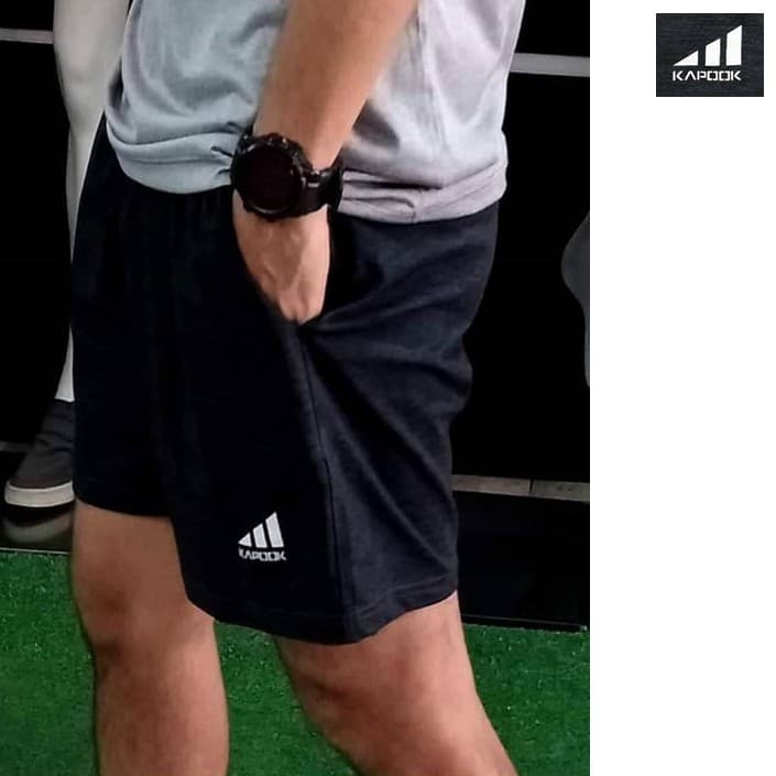 กางเกงขาสั้น kapook ผ้านิ่มยืด #กางเกงวิ่ง #ออกกำลังกาย # รูปที่ 3