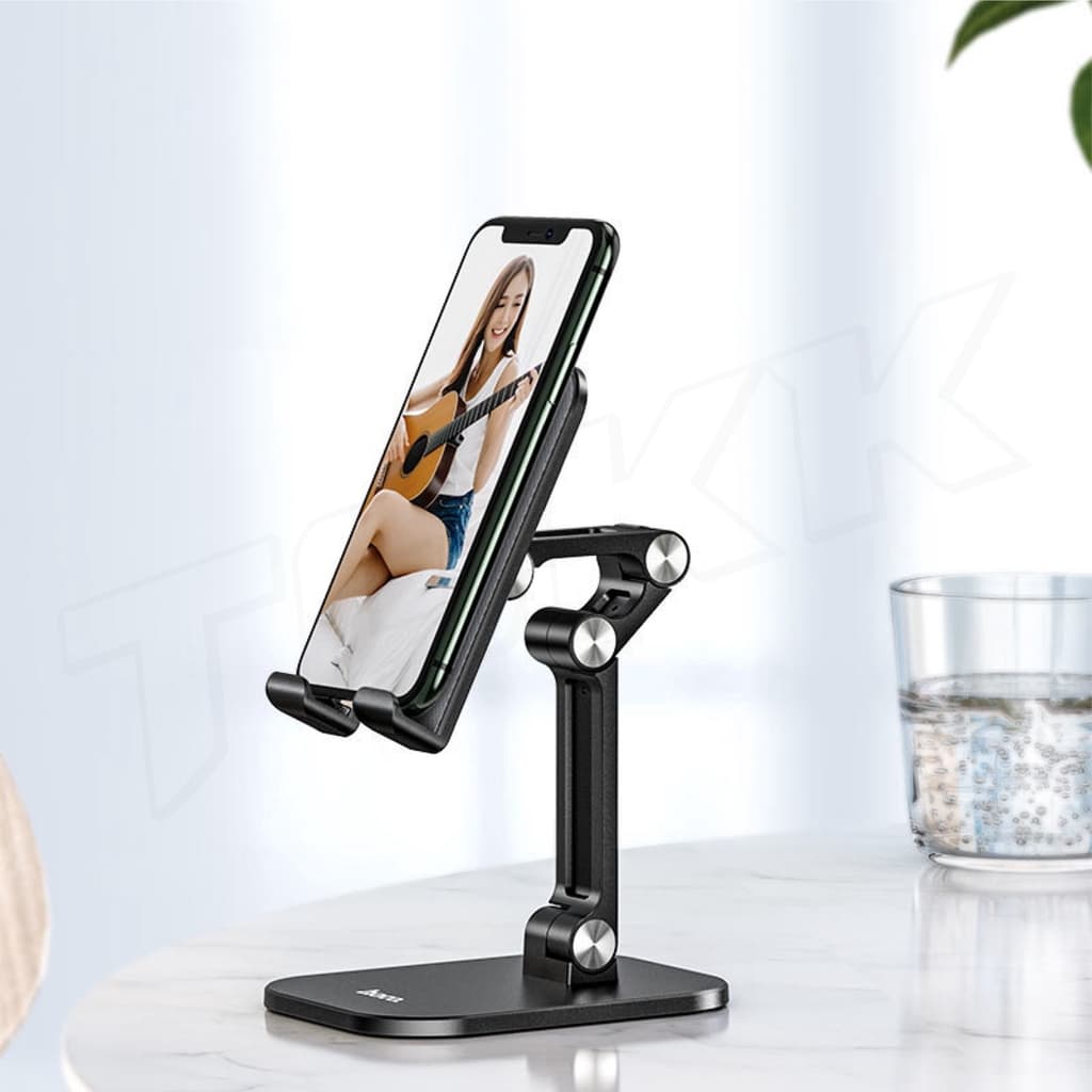 Hoco PH34 Folding Desktop Stand ที่วางมือถือ ขาตั้งมือถือ ที่วางโทรศัพท์ แข็งแรง ทนทาน รูปที่ 6