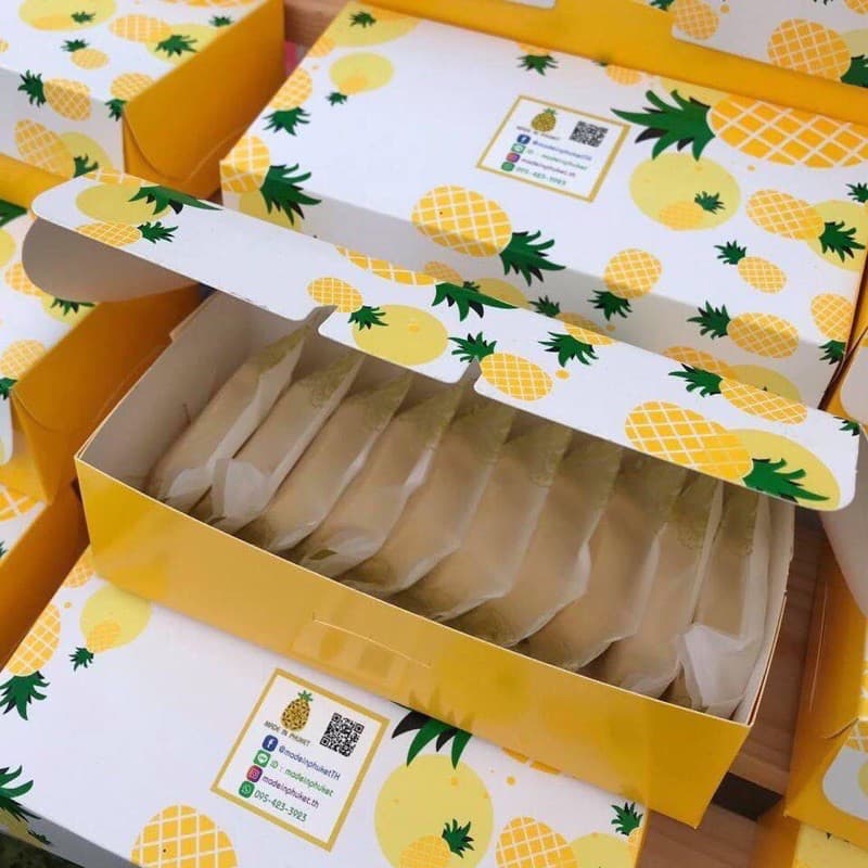 ชีสทาร์ตสับปะรดภูเก็ต 10ชิ้น // พายสับปะรด ขนมกินเล่น สไตล์ไต้หวัน ของฝากภูเก็ต ร้าน Made in Phuket รูปที่ 9