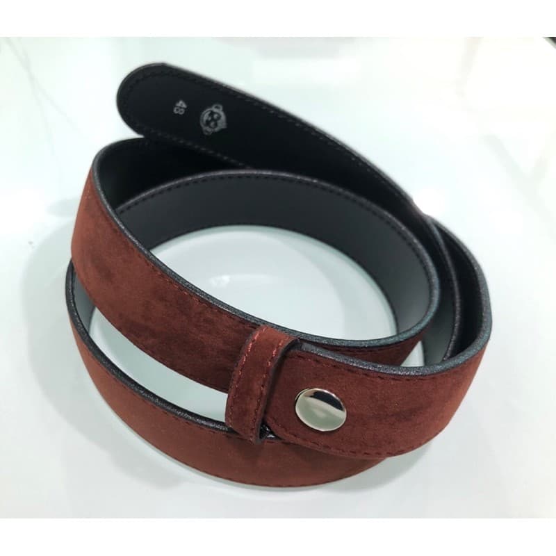 เข็มขัดนิสิต เข็มขัดนักศึกษา ผู้หญิง หนังสักหลาด คุณภาพดี 4 เฉดสี ยาว 38"- 60" รูปที่ 6