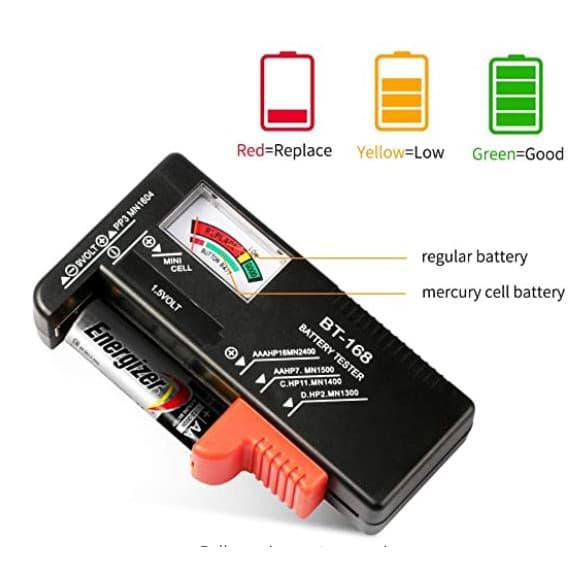 เครื่องทดสอบประจุแบตเตอรี่ดิจิตอล Battery Tester เครื่องวัดพลังงานถ่าน/แบตเตอรี่ รุ่น BT-168 รูปที่ 6