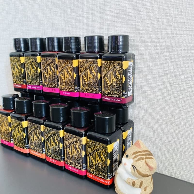 Diamine Ink 30ml Bottleกลุ่มโทนสีชมพู รูปที่ 4