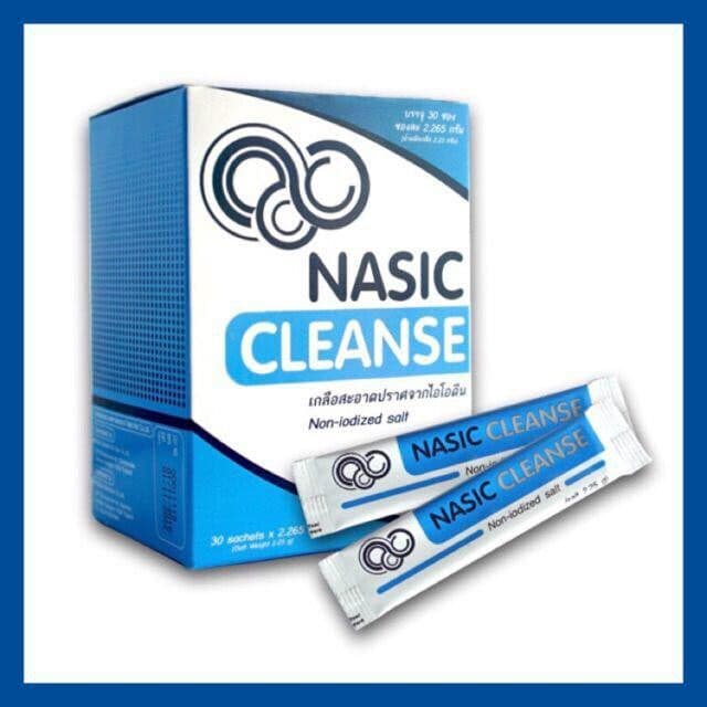 MaxxLife Nasic cleanse เกลือล้างจมูก 1 กล่อง บรรจุ 30 ซอง รูปที่ 2