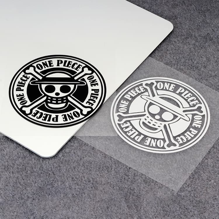 พี-เอ221.One Piece การใช้ถังสติกเกอร์สติกเกอร์สะท้อนแสงสติกเกอร์หมวกฟาง Legion Decal รถตกแต่งสติกเกอร์ รูปที่ 1