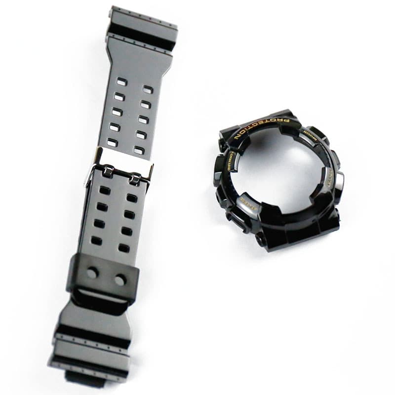 สายนาฬิกาข้อมือซิลิโคน สําหรับ Casioak G shock GA-110 GA100 GA120 GD-120 100 110 รูปที่ 8