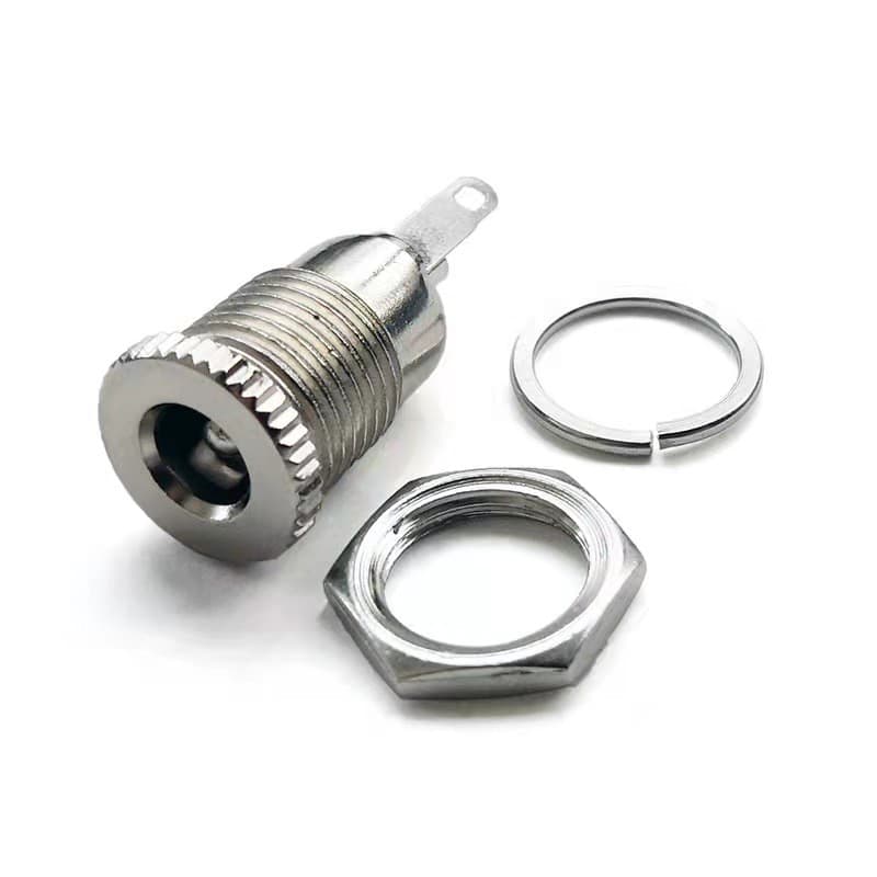 ซ็อกเก็ตแจ็ค DC099 ตัวเมียขนาด 5.5 *2.1mm แจ็ค dc วัสดุโลหะแข็งแรงทนกระแสได้สูง dc jack รูปที่ 3