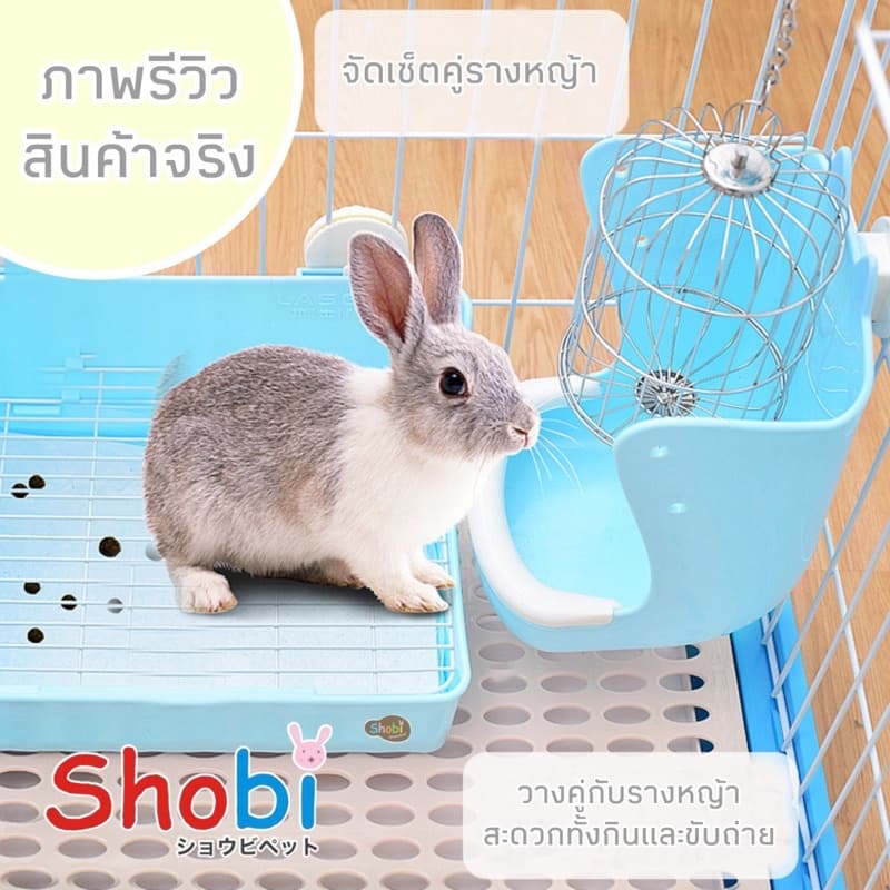 Shobi-LODH130 ห้องน้ำกระต่าย รุ่นใหม่ตะแกรงพลาสติก/ตะแกรงเหล็ก รูปที่ 9