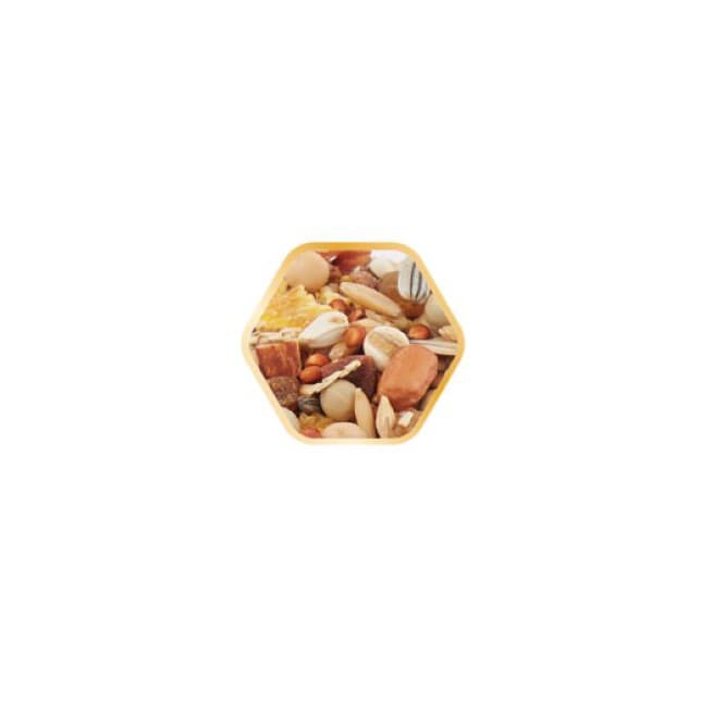 สมาร์ทฮาร์ท โกลด์ ซีเลกต์ มูสลี่ อาหารหนูแฮมสเตอร์ 500 กรัม / SmartHeart Gold Zelect Muesli Hamster 500 G รูปที่ 3