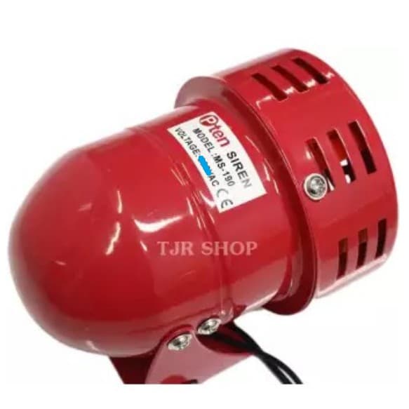 ซื้อ 5 ชิ้น ลด 60.- มอเตอร์ไซเรน MS-190 เลิอก 12V/24V/220V มินิไซเรน 114 DB ไซเรนเสียง กันขโมย เตือนไฟไหม้ รูปที่ 4