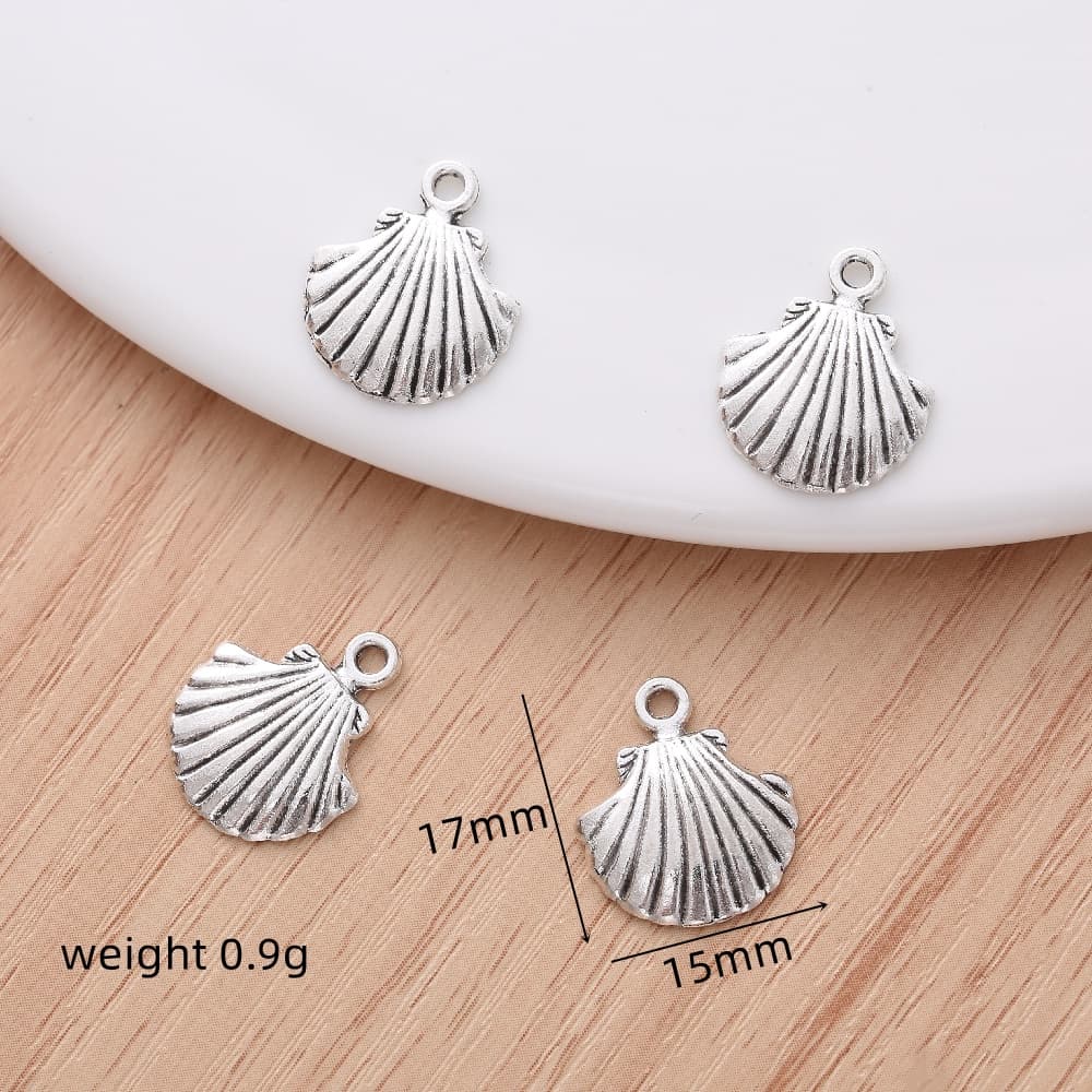 เครื่องประดับ สร้อยคอ สร้อยข้อมือ ต่างหู จี้เปลือกหอย สไตล์วินเทจ DIY สวยหรู 20 ชิ้น รูปที่ 1