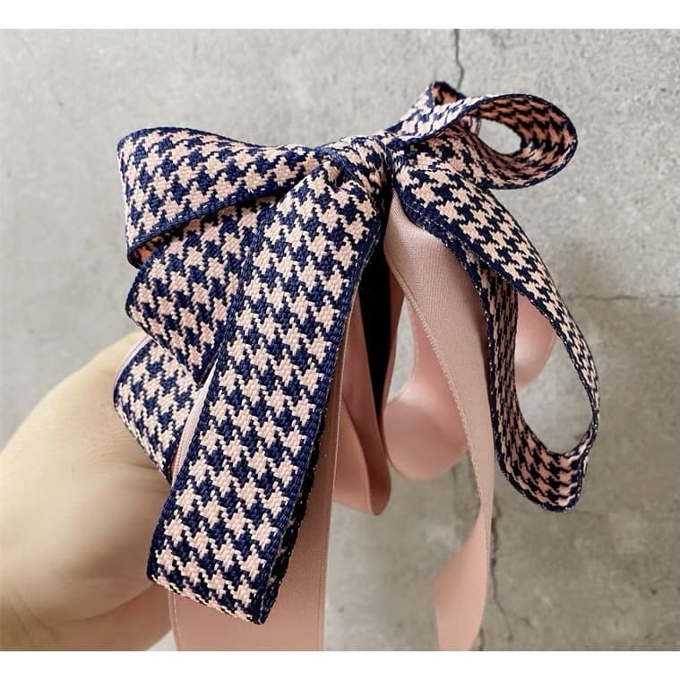 Bow banana clip กิ๊บกล้วย ผ้าทวิส ผ้าริ้บบิ้น ขนาด 11.5cm.การันตรีวัสดุดีมาก งานสวย เก็บผมหนาได้ เก็บผมได้แน่น กิ๊บติดผม รูปที่ 9