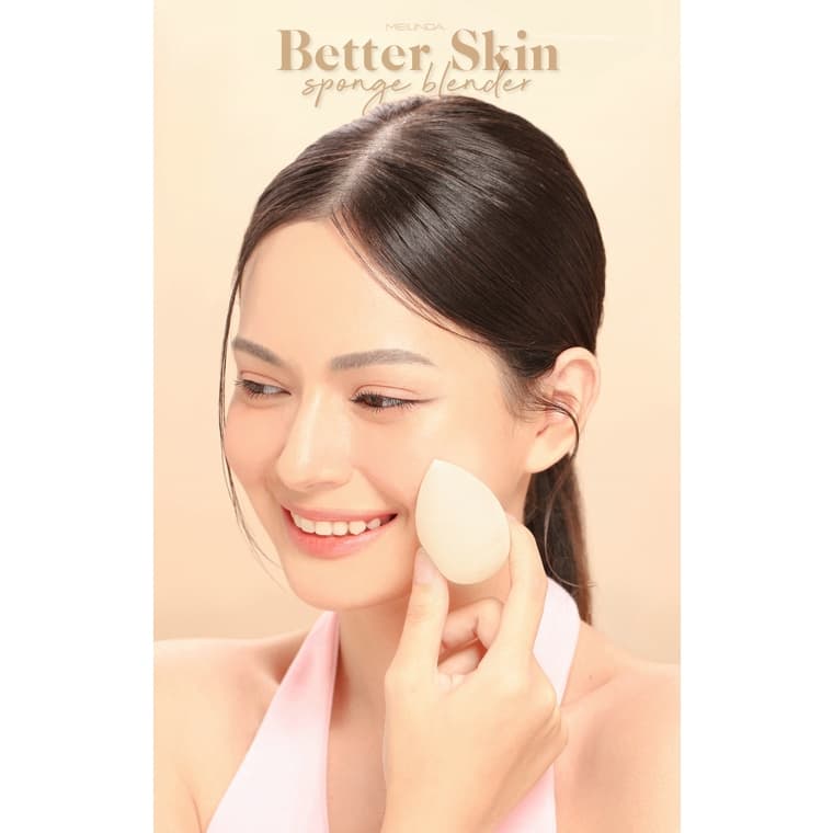 MEILINDA Better Skin Sponge Blender ฟองน้ำแต่งหน้ารูปไข่ รูปที่ 6