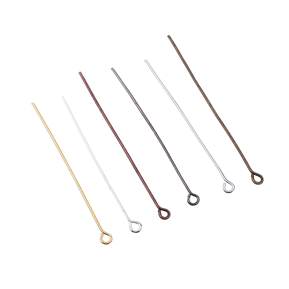 ก้านต่างหู หมุด พร้อมสต็อก Pins 16- 50 มม . 200 ชิ้น เข็มโลหะ เข็มหมุด สําหรับทําเครื่องประดับ Diy รูปที่ 3