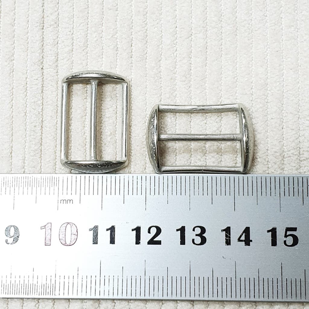 เข็มขัดหมวกใหญ่ 1.8 cm - ซิงค์หล่อ ไม่ขึ้นสนิม - อะไหล่หมวก สายปรับไซส์แบบเปลี่ยน ตัดเย็บ St Cap Accessory รูปที่ 4