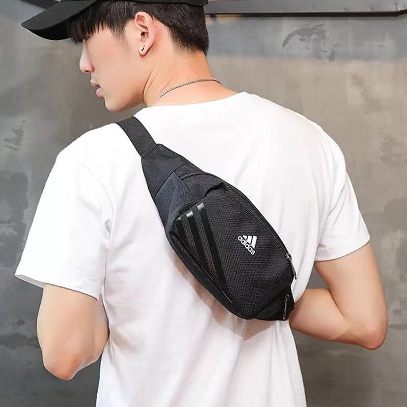Adi กระเป๋าวิ่งกระเป๋าสะพาย Man and Women Travel Waist Bag รูปที่ 3