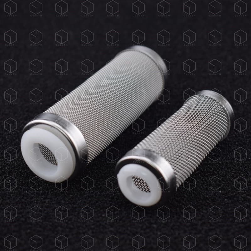 ฟองน้ำกันลูกกุ้ง ตะแกรงสแตนเลสกันลูกกุ้ง สำหรับสวมท่ออินโฟล ขนาด 12mm และ 16mm รูปที่ 3