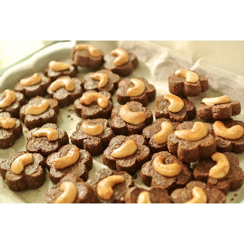 คุกกี้สิงคโปร์คลีน ไร้แป้ง ไร้น้ำตาล คุกกี้อัลมอนด์โอ๊ต • Healthy Singapore Cookies แคลต่ำ รูปที่ 3