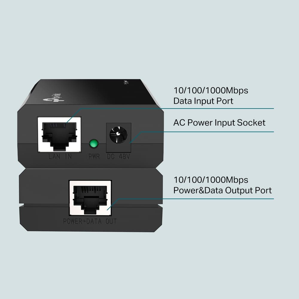 TP-LINK POE INJECTOR ADAPTER ความเร็ว 100/1000 Mbps ประกันตลอดการใช้งาน *ของแท้ ประกันศูนย์* รูปที่ 5