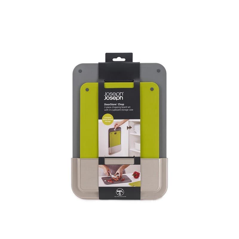 Joseph Joseph ชุดเขียงติดผนัง 2 ชิ้น รุ่น DoorStore สี Grey N60149 รูปที่ 2