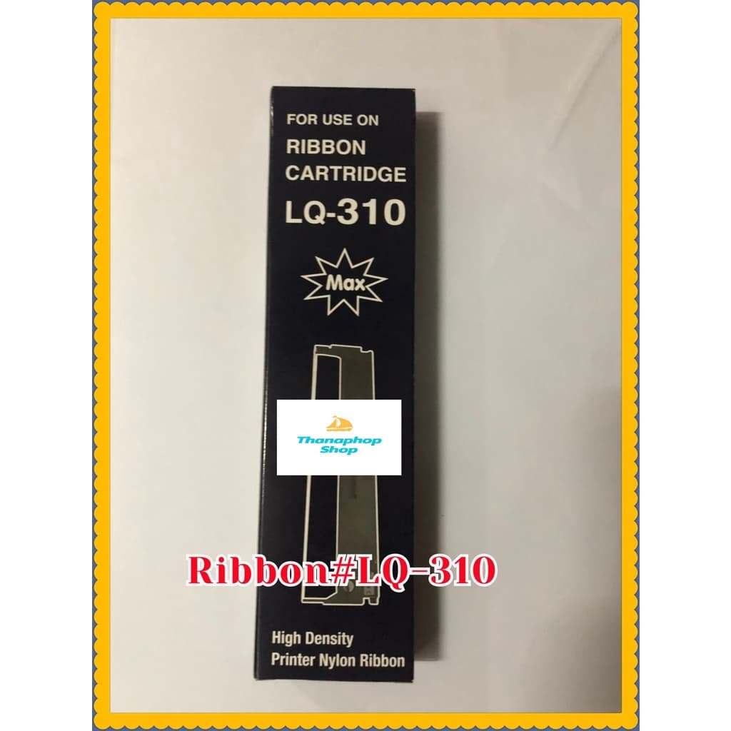 ผ้าหมึกเครื่องPrinter LQ-310 #EPSON LQ310 MAX สำหรับปริ้นเตอร์รุ่น LQ310 รูปที่ 1