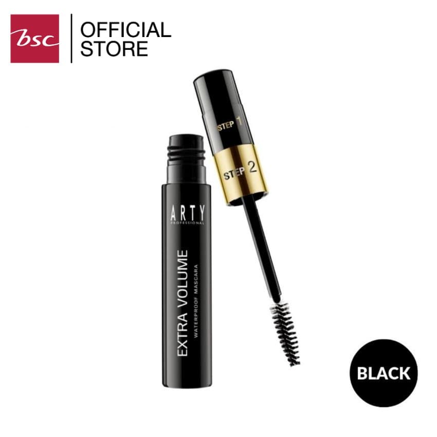 ARTY PROFESSIONAL EXTRA VOLUME WATERPROOF MASCARA มาสคาร่ากันน้ำ 2 STEP ปริมาณ 11 กรัม รูปที่ 1