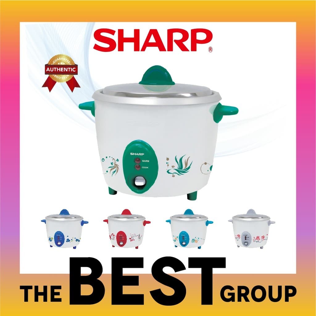 SHARP,Toshiba หม้อหุงข้าว 1.8 ลิตร รุ่น KSH-D18, RC-T18CE (ของแท้รับประกันศูนย์ SHARP นาน 5 ปี) KSHD18
