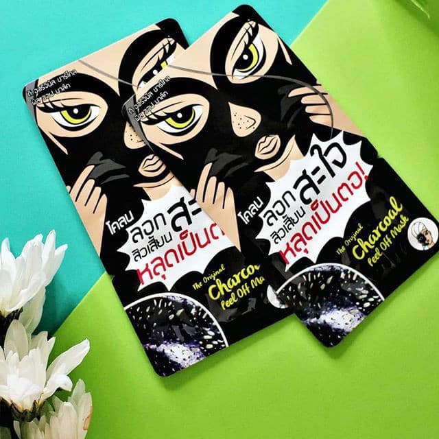 แท้/ดีลสุดคุ้ม/ไลฟ์ทุกวัน Charcoal Peel Off Mask โคลนลอกหน้าสะใจ รูปที่ 2