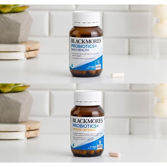 Blackmores Probiotics+ Daily Health & Blackmores Probiotics+ Immune Defence 30 เม็ด โปรไบโอติก ช่วยระบบย่อยอาหาร ขับถ่าย รูปที่ 5