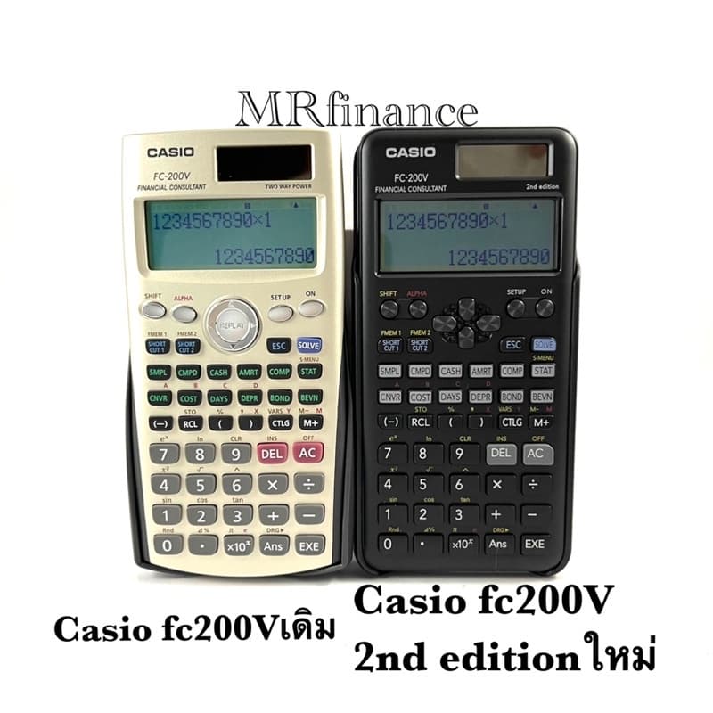 Casio FC-200V 2nd Edition ของใหม่ ของแท้ รูปที่ 7