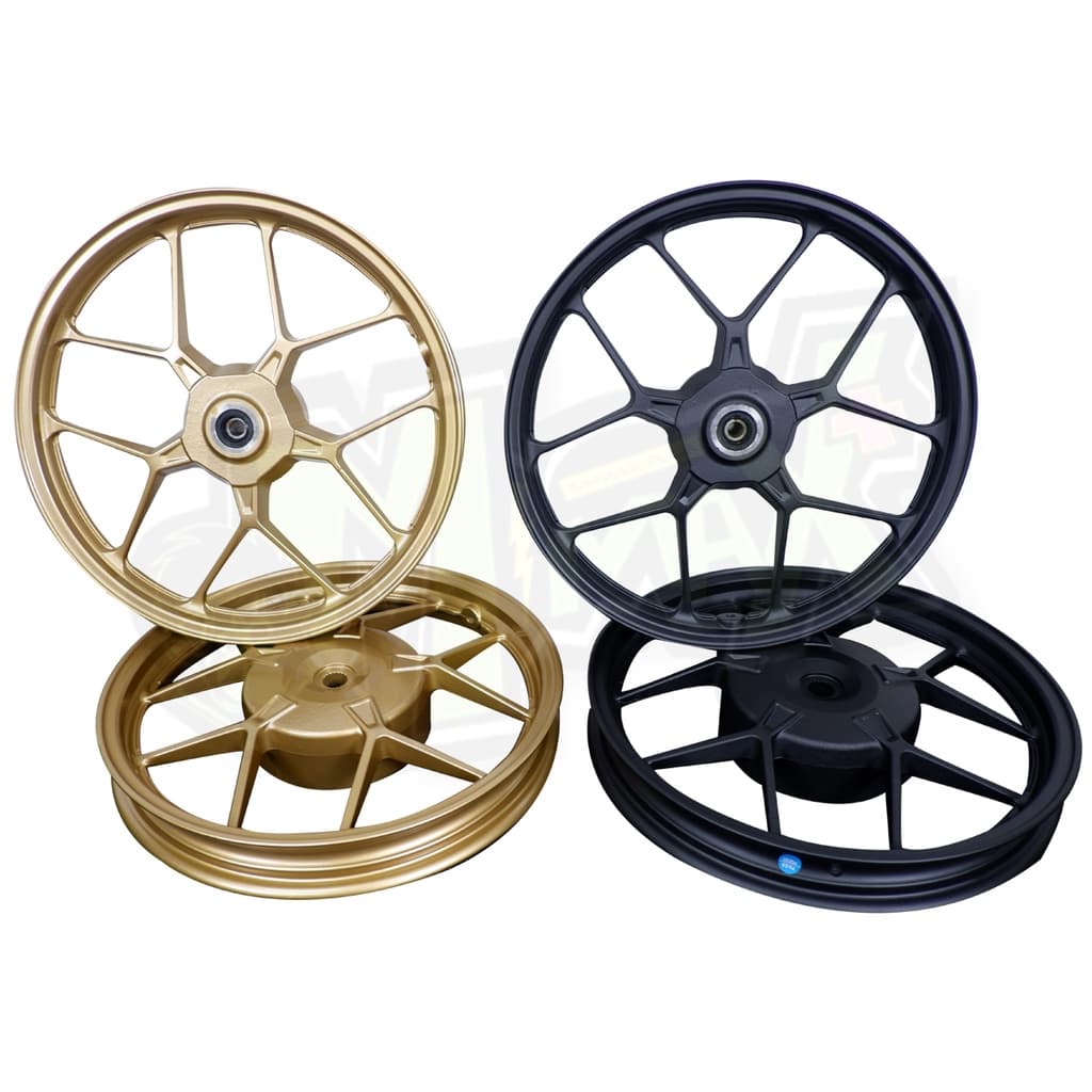 ล้อแม็กคลิก110click115,zoomerx,airbred,icon,clickplay,Scoopy-i รุ่น Y55 ขอบ 14นิ้ว รูปที่ 6