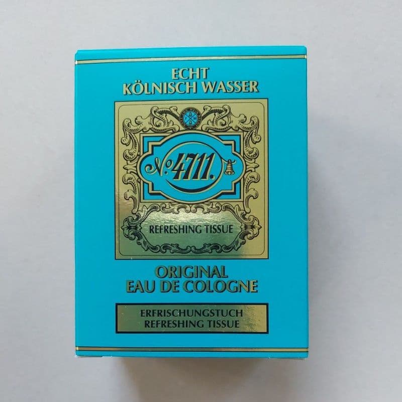 4711 กระดาษเย็น 10​ ชิ้น Original Eau De Cologne Refreshing Tissue ผลิต 02/2025 รูปที่ 1
