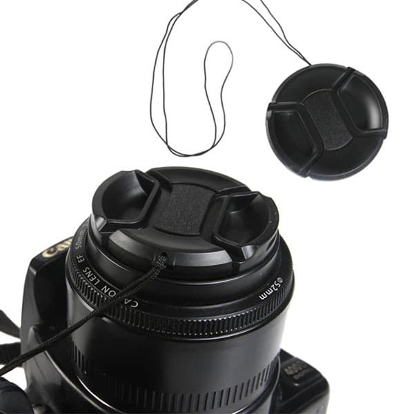ฝาปิดเลนส์ มีหลายขนาด Lens cap 37 39 40.5 43 46 49 52 55 58 62 67 72 77 82 86 mm ฝาเลนส์ ฝาปิดหน้าเลนส์ ฝา เลนส์ รูปที่ 3