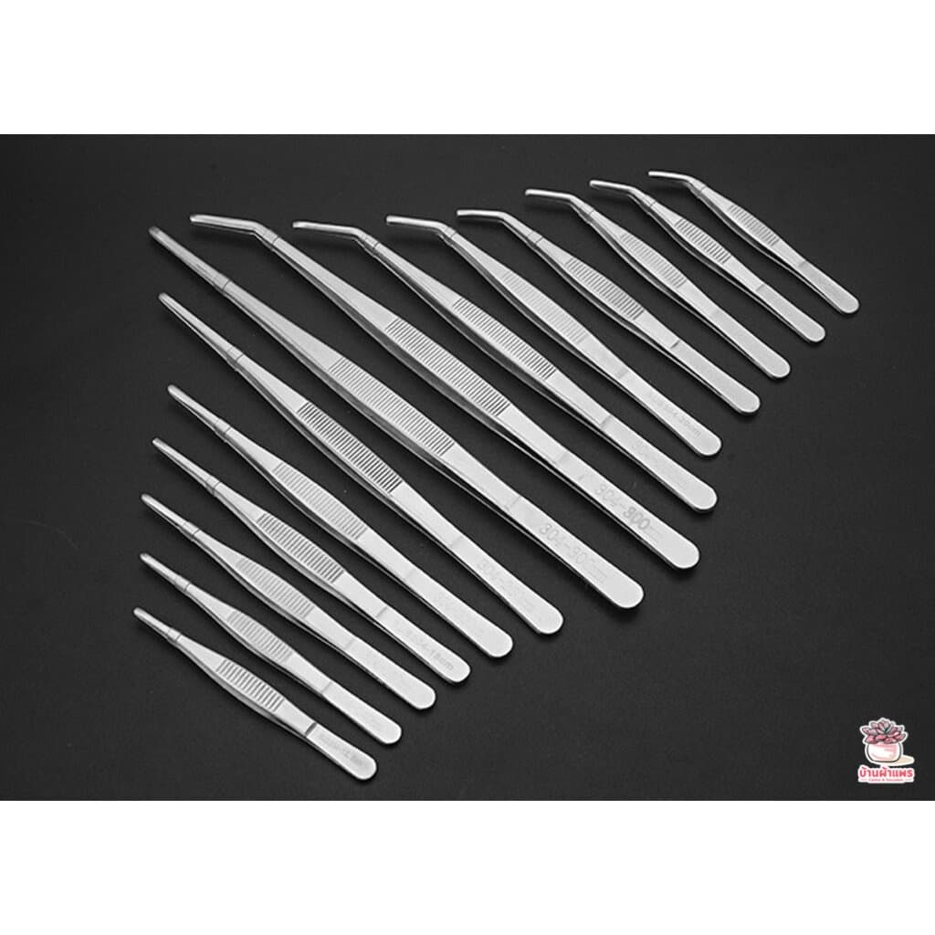 ฟอเซปด้ามยาว ฟอร์เซบสแตนเลส #304 Forcep ฟอเซป ปากคีบ อุปกรณ์ช่วยปลูกต้นไม้ แคคตัส กระบองเพชร cactus&succulent รูปที่ 2
