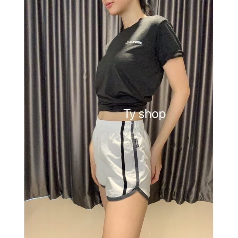 ‼โปรแรง 6.6 ‼ กางเกงขาสั้นผู้หญิง adder สีพื้น 28 สี ขาเว้า มีเชือกรูด ใส่สบาย ผ้าดี ไม่บาง สีไม่ตก รูปที่ 4
