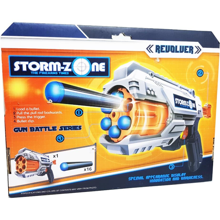 ปืนของเล่น STORM-Z ปืนโฟม ปืนกระสุนโฟม ของเด็กเล่น เล่นสนุก ยิงได้ไกล รูปที่ 5