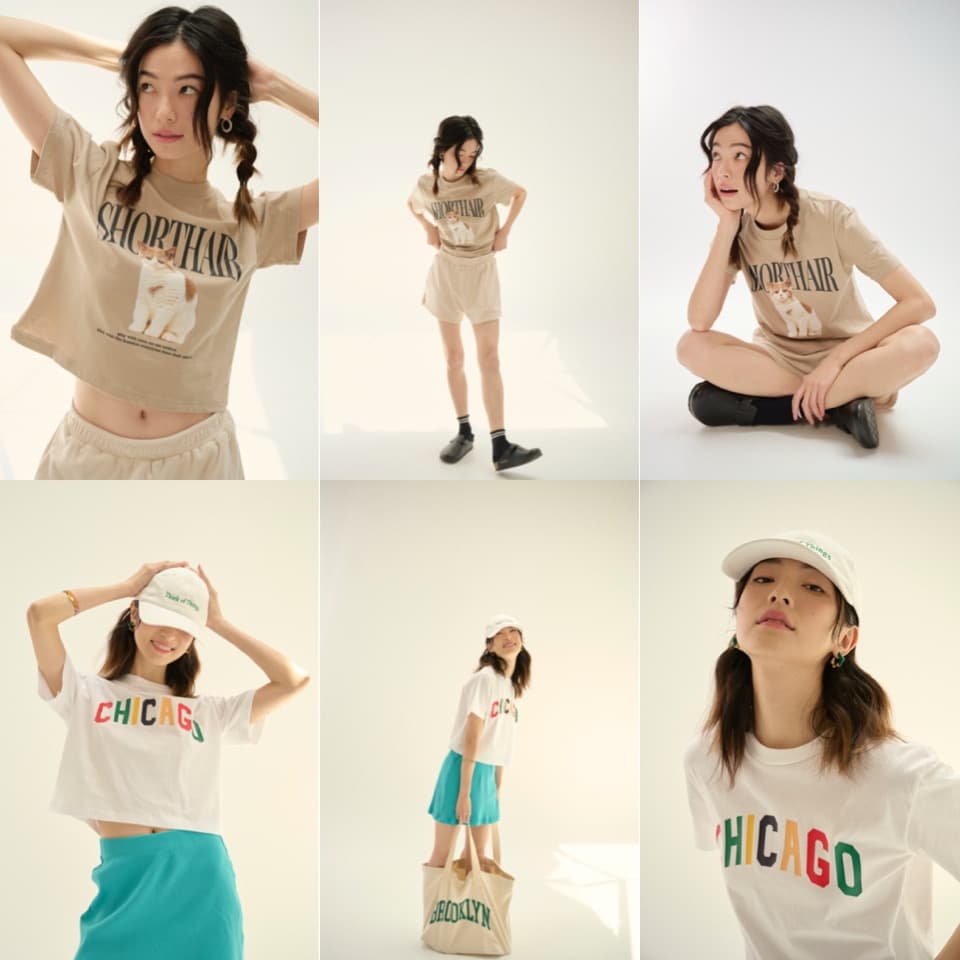 HAY / CROP TOP เสื้อครอป / T-SHIRT เสื้อยืด น่ารักสุดๆ รูปที่ 1