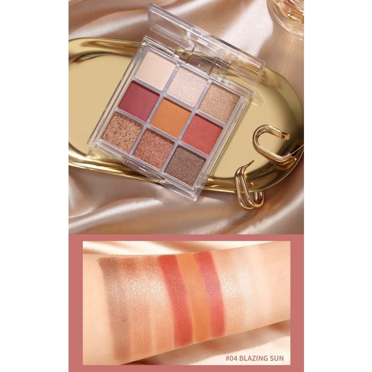 MEILINDA Glitter Shot Shadow พาเลทท์อายแชโดว์ รูปที่ 8