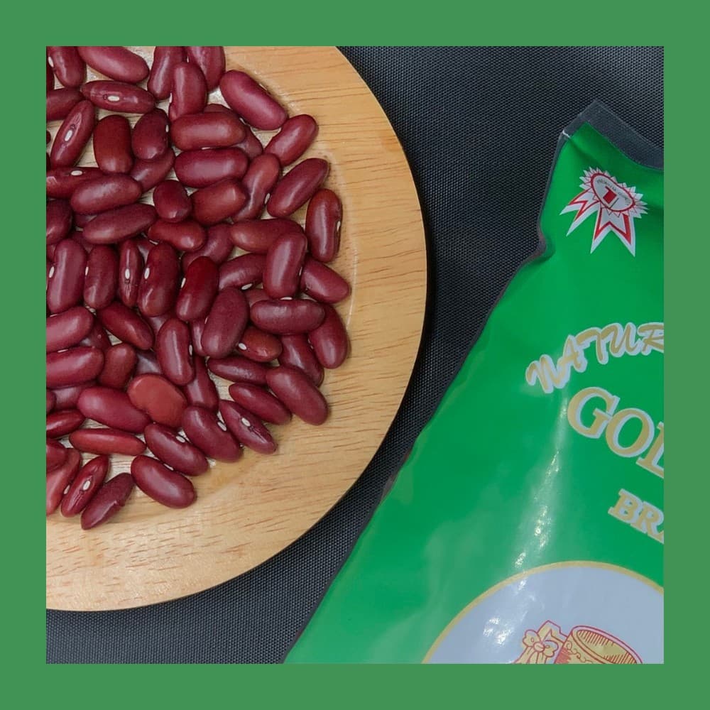 ถั่วแดงหลวง ถั่วแดง คุณภาพดี ไม่ผ่านการรมยาฆ่าแมลง 500กรัม Red kidney bean, Red rajma รูปที่ 3