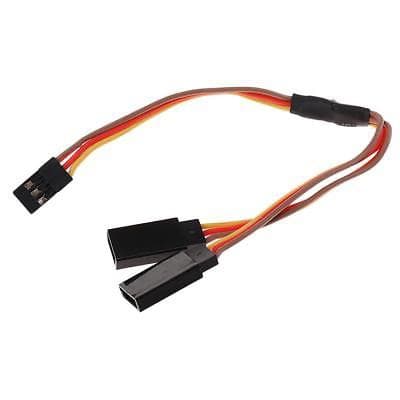 สายต่อแยกเซอร์โวแบบสองหัว Y Cable Extention สำหรับรถบังคับวิทยุ รูปที่ 2