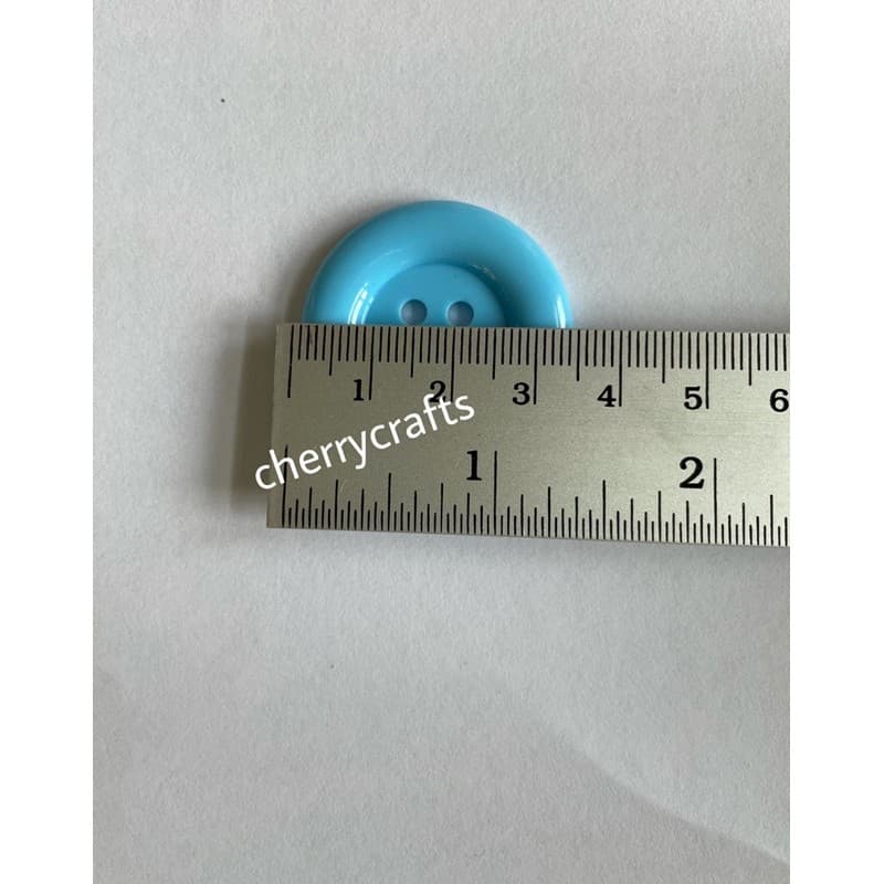 กระดุม 3.5 ซ.ม. กระดุมจุ่ม มี 10 สี กระดุมพลาสติก กระดุมเม็ดเล็กเหมาะกับทำงานฝีมือ งานประดิษฐ์ งาน DIY รูปที่ 2