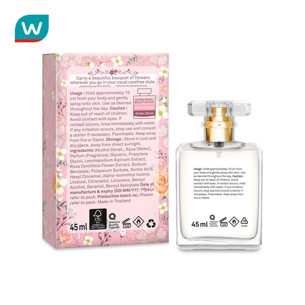 Arome by Watsons อะโรมิ บาย วัตสัน แคร์ฟรี ดรีม โอ เดอ ทอยเล็ตต์ 45มล. รูปที่ 3
